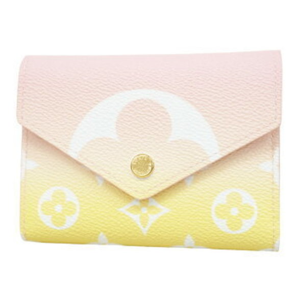 Louis Vuitton Giant Pool Collection Portefeuille Victorine Rose Pink Tri Wallet - Picture 1 of 7